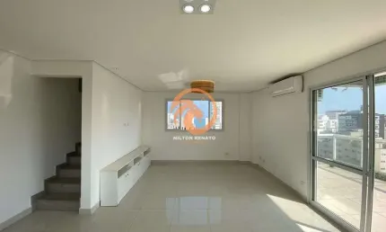 Apartamento duplex a venda com 03 dormitórios no boqueirão em santos - sp