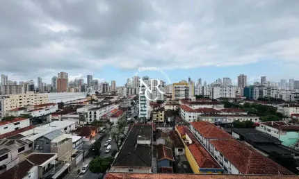 Cobertura duplex com 4 quartos à venda, 236m² - campo grande - santos