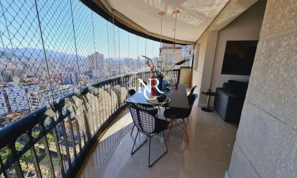 Cobertura duplex com 3 quartos á venda no José Menino em Santos-SP