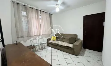 Apartamento para venda ou locação em santos com 01 dormitório na ponta da praia