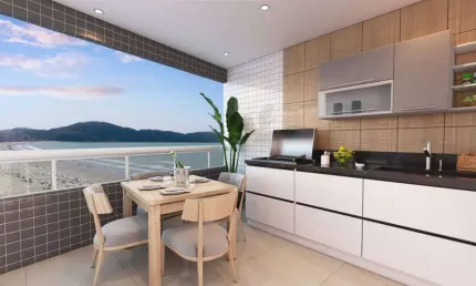 Apartamento com 2 quartos à venda na Rua Guilhermina, 192, Guilhermina, Praia Grande