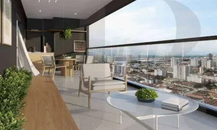 Apartamento com 3 quartos à venda na Rua Guilhermina, 250, Guilhermina, Praia Grande