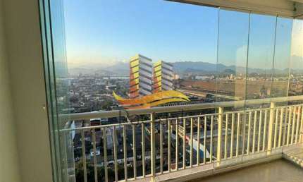Apartamento para alugar na Rua Vila Matias, 217, Vila Mathias, Santos