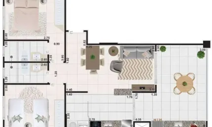 Apartamento com 2 quartos à venda na Rua Enseada, 51, Enseada, Guarujá