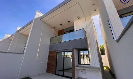 Casa em condomínio fechado com 3 quartos à venda na Fernando Sousa Gadelha, 4655, Olho D'água, Eusébio, 118 m2 por R$ 607.356