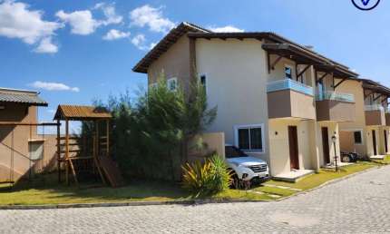 Casa em condomínio fechado com 3 quartos à venda na Eliézer de Freitas Guimarães, 1170, Icaraí, Caucaia, 80 m2 por R$ 266.900
