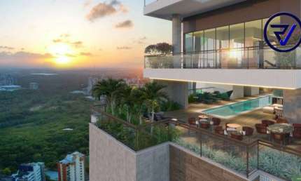 Apartamento com 4 quartos à venda na Rua Bento Albuquerque, 536, Cocó, Fortaleza, 205 m2 por R$ 2.890.762
