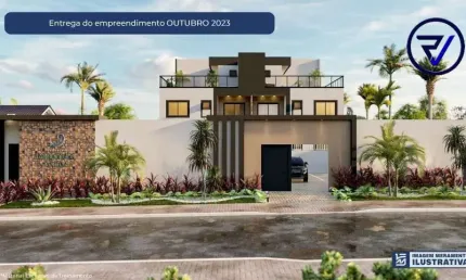 Apartamento com 2 quartos à venda na Avenida das Dunas, 1857, Cumbuco, Caucaia, 57 m2 por R$ 475.000