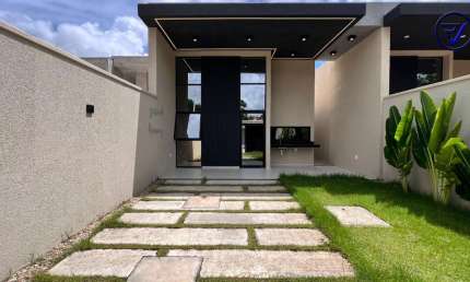 Casa em condomínio fechado com 3 quartos à venda na José Amora Sá, 300, Coité, Eusébio, 122 m2 por R$ 599.000