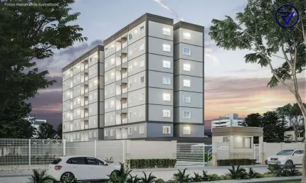 Apartamento com 2 quartos à venda na Manoel Teixeira, 234, José de Alencar, Fortaleza, 50 m2 por R$ 370.217