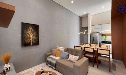 Casa em condomínio fechado com 3 quartos à venda na Noé Leite de Freitas, 6891, Parque Havaí, Eusébio, 85 m2 por R$ 390.000