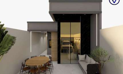 Casa em condomínio fechado com 3 quartos à venda na Otoni Sá, 150, Guaribas, Eusébio, 103 m2 por R$ 499.000