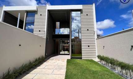 Casa com 4 quartos à venda na Rua Santa Cecília, 1230, Pires Façanha, Eusébio, 134 m2 por R$ 629.900