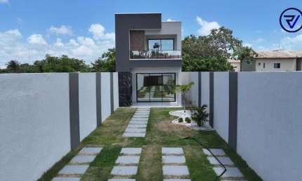 Casa com 4 quartos à venda na Izídio José Campina, 266, Tamatanduba, Eusébio, 136 m2 por R$ 749.990