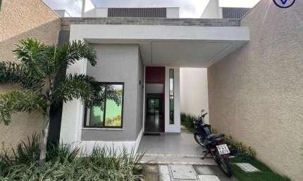 Casa com 3 quartos à venda na Rua Djanira Pinheiro Ellery, 200, Guaribas, Eusébio, 139 m2 por R$ 695.000