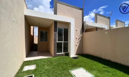 Casa com 2 quartos à venda na Manoel Felipe da Silva, 712, Olho D'água, Eusébio, 66 m2 por R$ 289.000