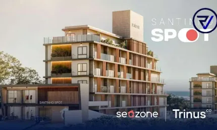 Apartamento com 1 quarto à venda na estrada vereador onildo lemos, 1937, santinho, florianópolis, 26 m2 por r$ 384.392