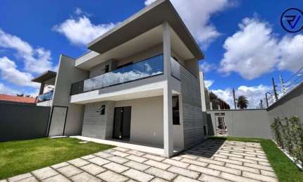 Casa com 4 quartos à venda na Helano Brilhante, 246, Jardim das Oliveiras, Fortaleza, 152 m2 por R$ 740.000
