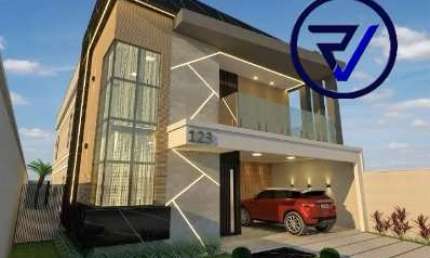 Casa em condomínio fechado com 4 quartos à venda na Atlântica, 2020, Cidade Alpha, Eusébio, 294 m2 por R$ 1.650.000