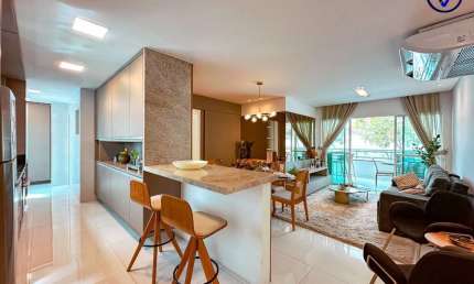 Apartamento com 3 quartos à venda na Brasília, 345, Centro, Eusébio, 107 m2 por R$ 617.600