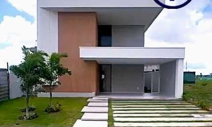 Casa em condomínio fechado com 4 quartos à venda na José Amora Sá, 2695, Cidade Alpha, Eusébio, 219 m2 por R$ 1.490.000