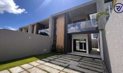 Casa em condomínio fechado com 4 quartos à venda na Francisco Custódio Pereira, 65, Tamatanduba, Eusébio, 142 m2 por R$ 759.000