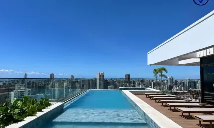 Apartamento com 1 quarto à venda na Rua Tenente Benévolo, 1489, Meireles, Fortaleza, 40 m2 por R$ 750.000