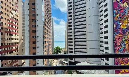 Flat com 1 quarto à venda na Avenida da Abolição, 3340, Meireles, Fortaleza, 38 m2 por R$ 510.000