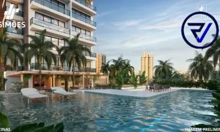 Apartamento com 1 quarto à venda na Des. Leite Albuquerque, 55, Meireles, Fortaleza, 25 m2 por R$ 408.825
