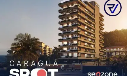 Apartamento com 1 quarto à venda na Dr. Alberto da Silva Ramos, 57, Loteamento Balneário Camburi, Caraguatatuba, 16 m2 por R$ 199.000