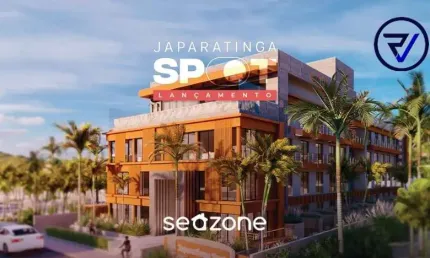Apartamento com 1 quarto à venda na 101 Norte Povoado, 200, Boqueirão, Japaratinga, 21 m2 por R$ 252.978