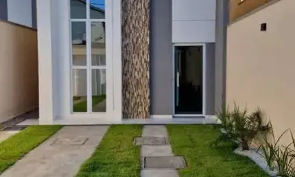 Casa em condomínio fechado com 3 quartos à venda na pardais, 275, mangabeira, eusébio, 93 m2 por r$ 439.900