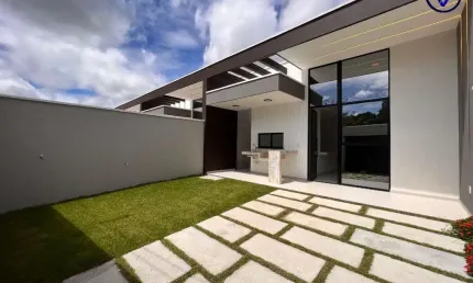 Casa com 3 quartos à venda na josé juvenil de vasconcelos, 160, parque havaí, eusébio, 107 m2 por r$ 469.000