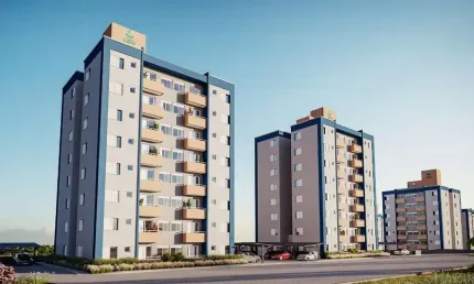 Apartamento para Venda em Criciúma, Vila Floresta II, 2 dormitórios, 1 banheiro, 1 vaga