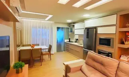 Apartamento Mobiliado no Nações Unidas  2 Dorm | R$390mil