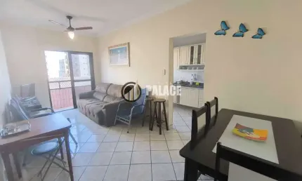 Apartamento com 1 dormitório à venda, 54 m² por R$ 330.000,00 - Vila Guilhermina - Praia Grande/SP