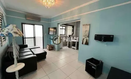 Apartamento com 1 dormitório à venda, 46 m² por R$ 295.000,00 - Ocian - Praia Grande/SP