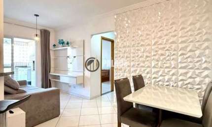 Apartamento com 1 dormitório à venda, 59 m² por R$ 395.000,00 - Aviação - Praia Grande/SP