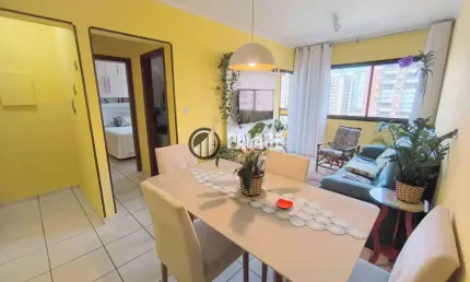 Apartamento com 1 quarto, guilhermina, praia grande - r$ 340 mil, cod: 2537