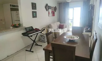 Apartamento com 2 dormitórios à venda, 73 m² por R$ 480.000,00 - Maracanã - Praia Grande/SP