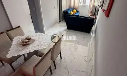 Apartamento com 2 quartos, canto do forte, praia grande - r$ 390 mil, cod: 1756