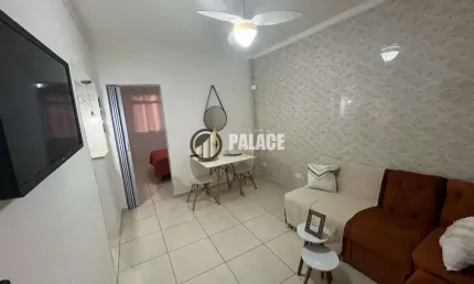 Apartamento com 1 quarto, guilhermina, praia grande - r$ 275 mil, cod: 1623