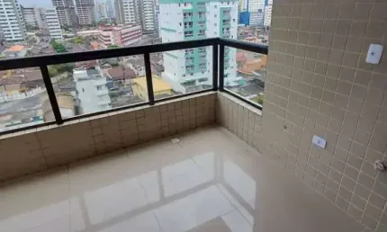 Apartamento com 2 quartos para alugar na Rua Primeiro de Janeiro, 110, Vila Mirim, Praia Grande