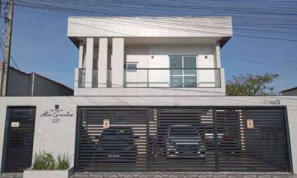 LINDA CASA ASSOBRADA DE CONDOMINIO C 2 DORMITORIOS AREA EXTERNA E GARAGEM