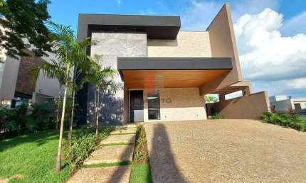 Casa em condomínio à venda, 4 quartos, 4 suítes, 6 vagas, Jardim Olhos D´Água I - Ribeirão Preto/SP
