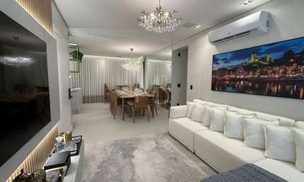 Apartamento Mobiliado e Decorado com 3 suítes no coração do Bairro América