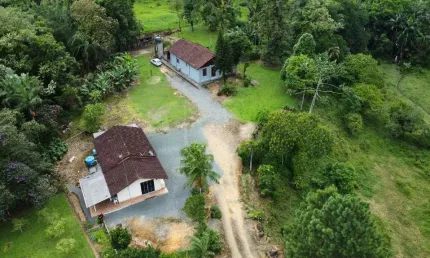 Chácara / sítio com 2 quartos à venda na Estrada Quiriri, 00, Pirabeiraba, Joinville