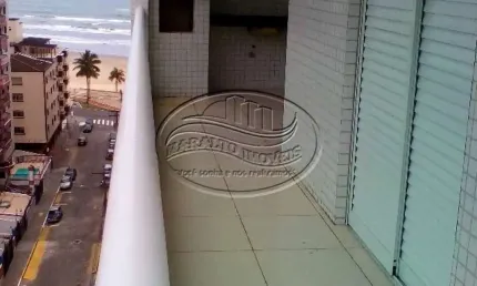 Apartamento de 3 dormitórios com vista para o mar na Ocian em Praia Grande SP
