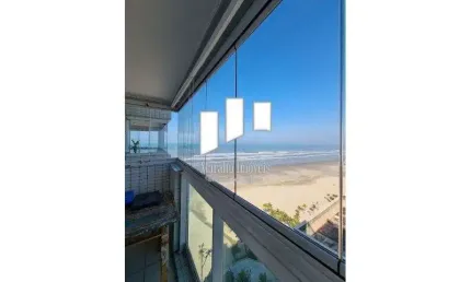 Lindíssima cobertura com 342 m² de área útil, de frente para o mar em Praia Grande SP.