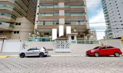 Apartamento beira mar, com 3 dormitórios e 2 vagas de garagem em praia grande s. paulo.